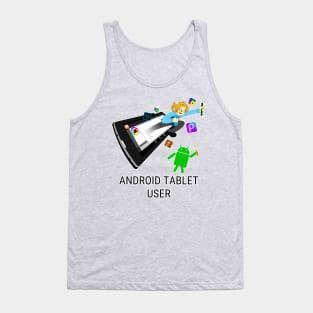 Android Tablet User Tank Top